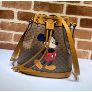 Gucci GG Supreme Canvas Disney x Gucci Small Bucket Bag 602691 2020