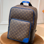 Louis Vuitton Dean Backpack in Monogram Canvas M45335 Blue 2021