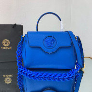 Versace La Medusa Medium Handbag All Sky Blue 2021