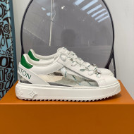 Louis Vuitton Transparent Time Out Sneaker White/Green 2022