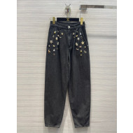 Chanel Jeans with Badges CHJ40110 Black 2022