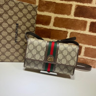 Gucci x Balenciaga Ophidia BB Canvas Mini Bag 680131 Beige 2022