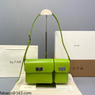 By Far Billy Semi Patent Leather Shoulder Bag Lime Green 2021 