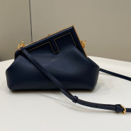 Fendi First Small Leather Bag 80018M Deep Blue 2022 