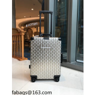 Louis Vuitton x Supremer x Rimowa Luggage 20/26 inches Silver 2021