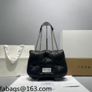 Maison Margiela Glam Slam Medium Flap Bag Black/Silver 2021