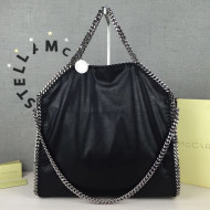 Stella McCartney Falabella Fold Over Tote Bag Black/Silver 2020