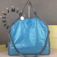 Stella McCartney Falabella Fold Over Tote Bag Blue 2020