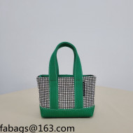 Alexander Wang Crystal Mini Tote Bag Green 2021 3054