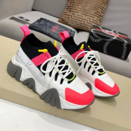 Versace Squalo Knit Sneakers Pink/White 10 2021