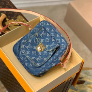 Louis Vuitton Denim Mini Crossbody Bag M95348 Blue 2022 