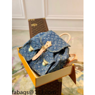 Louis Vuitton Vintage Denim Backpack M44460 Blue 2022