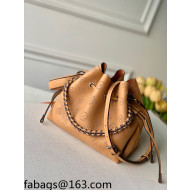 Louis Vuitton Mahina Monogram Perforated Bella Bucket Bag M57070 Clay Brown 2022