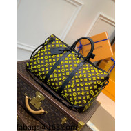 Louis Vuitton Keepall Triangle Bandouliere 50 Travel bag with Tuffetage Embroidery M45069 Yellow/Monogram Canvas 2022