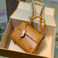 Louis Vuitton Cluny Mini Bag in Epi Leathrer M58931 Gold Miel 2022
