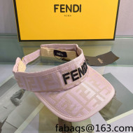 Fendi FF Visor Hat Pink 2022 0401165