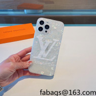 Louis Vuitton Diamond-Shaped iPhone Case White 2022 0310129