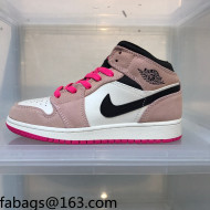 Nike Air Jordan AJ1 Mid-top Sneakers Pink 2021 112376