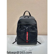 Prada Men's Technical Fabric Backpack  2VZ085 Black 2022