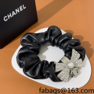 Chanel Hair Ring Black 2022 040251