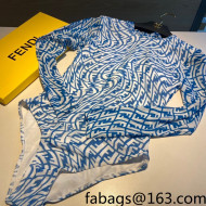 Fendi Vertigo Swimwear Blue 2022 032902