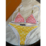 Louis Vuitton Swimwear Pink/Yellow 2022 032908