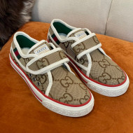 Gucci Tennis 1977 GG Canvas Sneakers with Velcro Strap 2022