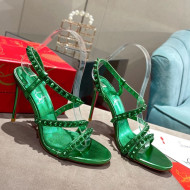 Christian Louboutin Neon High Heel Sandals 10cm Green 2022 032835