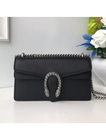 Gucci Dionysus Leather Small Shoulder Bag 499623 Black 2020