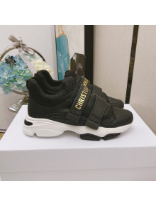 Dior D-Wander Calfskin Sneakers Black 2021 01