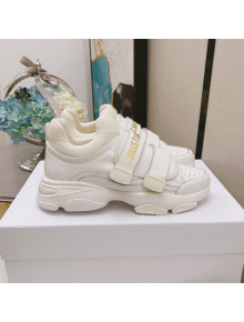 Dior D-Wander Calfskin Sneakers White 2021 02