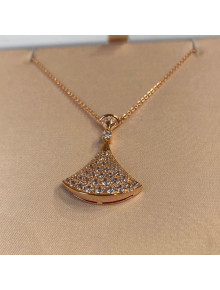 Bvlgari DIVAS’ DREAM Crystal Large Necklace Gold 2022 23