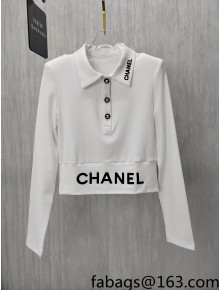 Chanel Cotton Tops White 2022 52