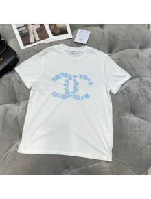 Chanel CC Cotton T-Shirt White 2022 17
