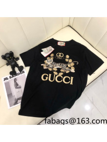Gucci Cotton T-Shirt Black 2022 20