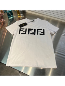 Fendi Cotton T-Shirt White 2022 08