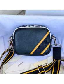Givenchy Mini Calfskin Camera Bag Black/Yellow 2021