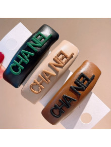 Chanel Headband Black/Beige/Brown 2021