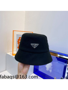 Prada Wool Blend Bucket Hat Black 2021