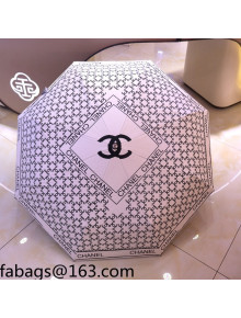Chanel CC Umbrella White 2021 33
