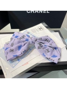Chanel CC Headband Purple 2021