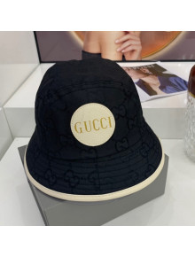 Gucci Off The Grid GG Canvas Bucket Hat Black/White 2021