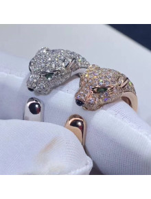 Cartier Nologo Panthère de Ring with Paved Diamonds 14
