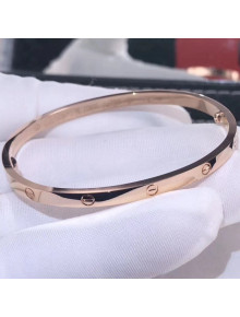 Cartier Pink Gold Nologo Love Bracelet ，Small Model 01