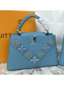 Louis Vuitton Monogram Flower Capucines BB M51394 Blue 2018