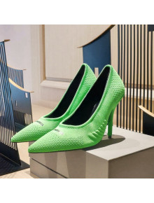 Balenciaga Knit Pumps 9cm Green 2021 28