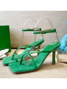 Bottega Veneta Stretch Tufted Insole Sandals 9cm Green 2021 43