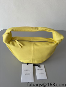 Bottega Veneta Double Knot Mini Top Handle Bag Buttercup Yellow 2022 629635 