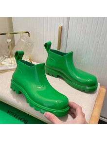 Bottega Veneta Shine Rubber TPU Ankle Boots Grass Green 2022