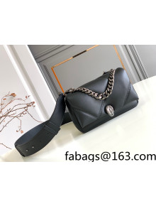 Bvlgari Serpenti Cabochon Mini Crossbody Bag Black/Silver 2021 02